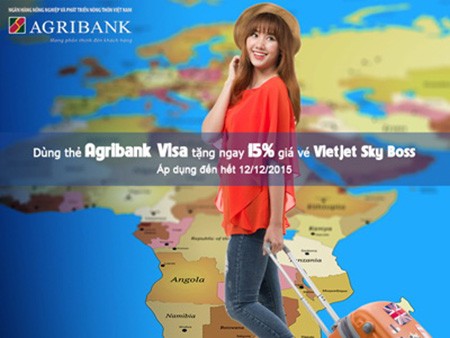 Nhiều ưu đãi cho chủ thẻ Agribank