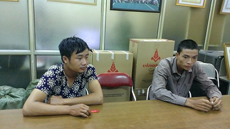 Công an chặn bắt 1.700 thiết bị bình nóng lạnh giả