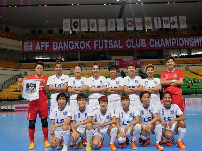 Giải futsal nữ các CLB Đông Nam Á 2015: Thái Sơn Nam vào chung kết
