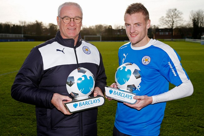 Bộ đôi Leicester City thắng giải xuất sắc nhất tháng 11 Premier League