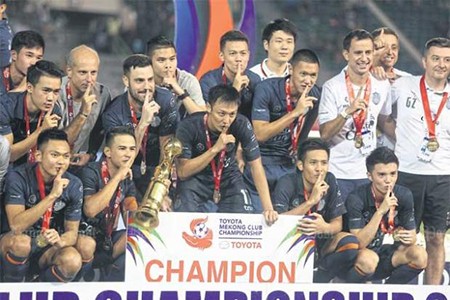 Buriram Utd vô địch Toyota Mekong Cup