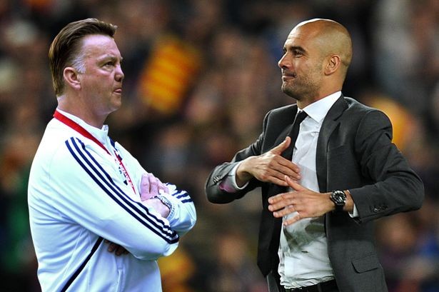 Van Gaal mạnh miệng tuyên bố không sợ Pep Guardiola