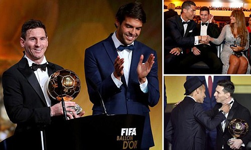 Messi lần thứ 5 giành Quả bóng vàng FIFA 2015, hụt giải Puskas