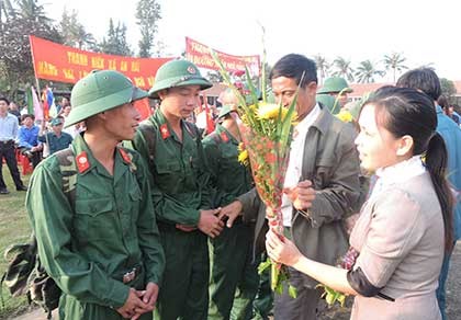 Hơn 2.600 thanh niên TP.HCM tình nguyện nhập ngũ