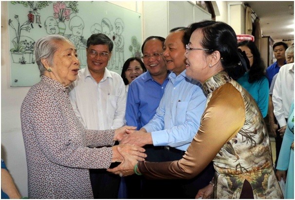Lãnh đạo TP.HCM viếng ông Nguyễn Văn Kỉnh
