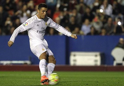 Ronaldo mơ vượt qua 11 cầu thủ ghi bàn