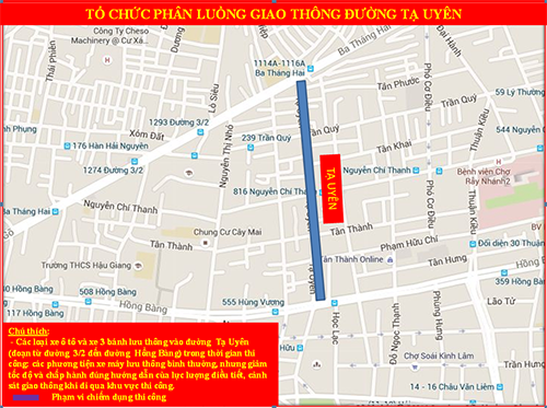 Mở rộng diện tích, tăng thêm số lượng đường đào ở Chợ Lớn