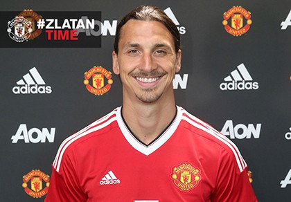 Zlatan Ibrahimovic chính thức gia nhập Manchester United