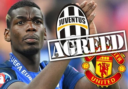 Nóng: Juventus đồng ý bán Pogba cho MU, giá kỷ lục thế giới