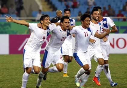 Đội tuyển Philippines chuẩn bị cho AFF Cup 2016