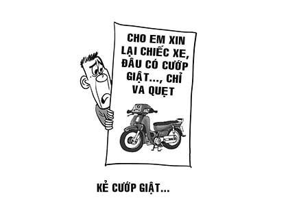 Kẻ cướp giật tự nộp mình vì tiếc của