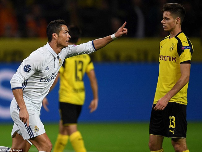 Đôi công hấp dẫn, Real và Dortmund chia điểm nhau