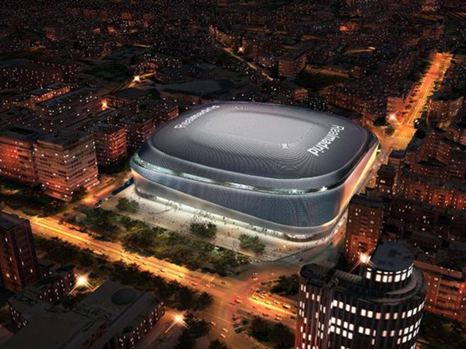Real bạo chi 360 triệu bảng Anh sửa sân Bernabeu