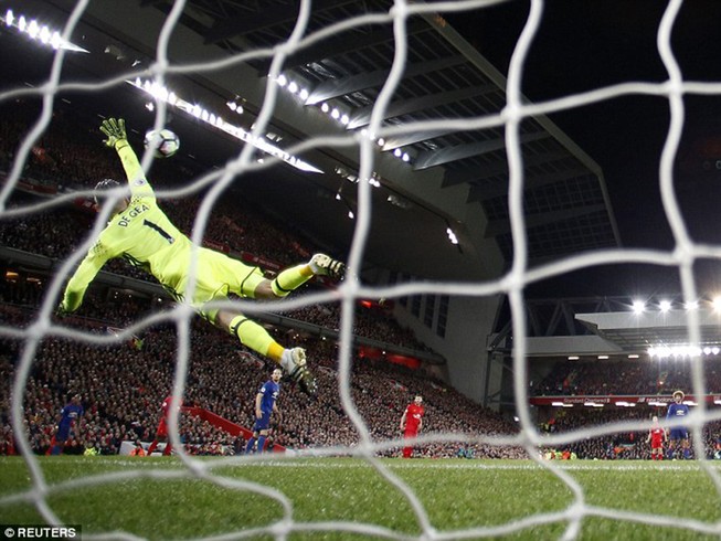 De Gea 'lên đồng', Man United cầm hòa Liverpool