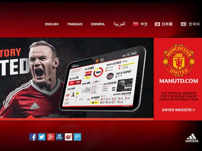 Website MU được truy cập 'khủng' nhất thế giới bóng đá