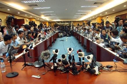 Chùm ảnh: Cảm nhận về nghề báo qua những hình ảnh chân thực