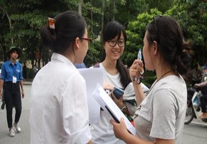 Các trường gấp rút chấm thi đảm bảo đúng tiến độ