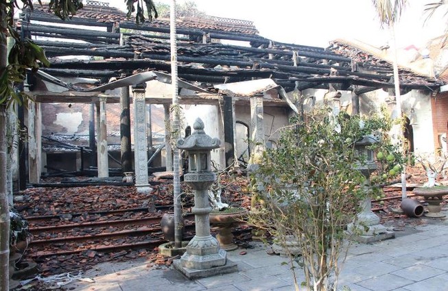 Hé lộ nguyên nhân vụ cháy trong chùa Tĩnh Lâu
