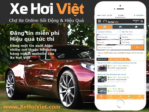 XehoiViet.com - Chợ xe online sôi động và hiệu quả