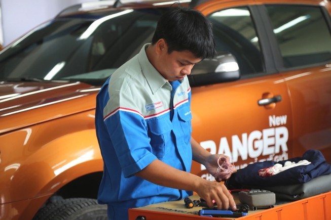 Ford VN tổ chức Hội thi tay nghề dịch vụ toàn quốc