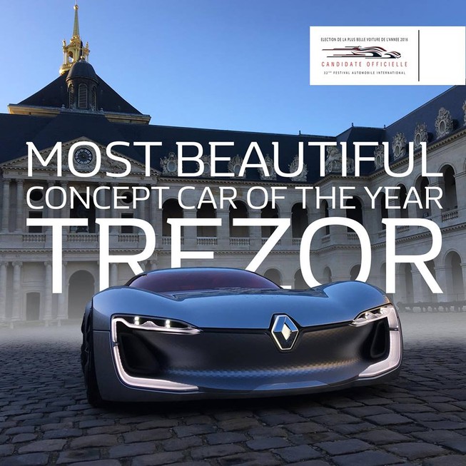 Renault TRÉZOR: mẫu Concept-Car đẹp nhất 2016