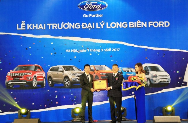 Ford khai trương Long Biên Ford - Hà Nội