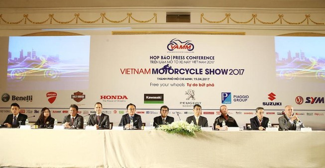 Ngày 4-5, khai mạc triển lãm Mô tô – xe máy 2017