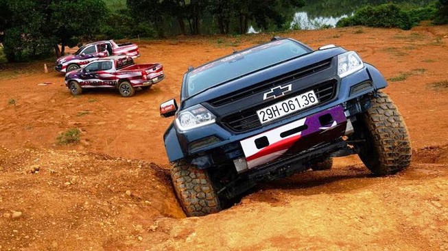 Colorado “cháy hết mình” với Việt Nam Offroad Cup 2017