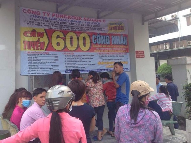 Đầu năm, doanh nghiệp đỏ mắt tìm lao động