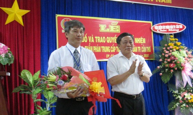 TAND TP Cần Thơ có phó chánh án mới