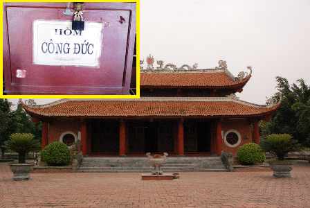 Viếng chùa ngày Phật Đản, trộm luôn thùng công đức