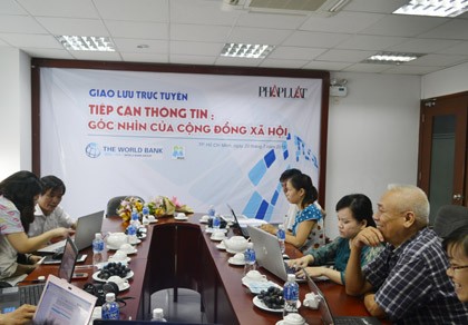 Giao lưu trực tuyến: Tiếp cận thông tin - Góc nhìn của cộng đồng xã hội