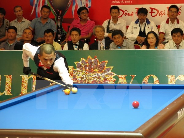 Trận ‘đánh thử’ cho World Cup Billiards Carom ba băng 2015