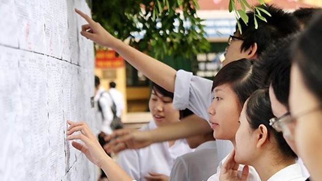 Tập hợp điểm chuẩn dự kiến một số trường Đại học 2015