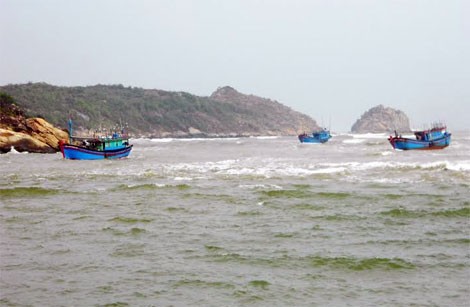 5 ngư dân Bình Định mất tích trên biển