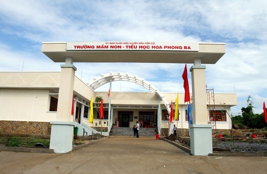 “Các cháu lớn đến đâu, lớp học sẽ cùng lớn thêm tới đó”