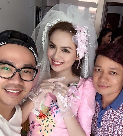 Lễ rước dâu của Hoa hậu Diễm Hương diễn ra bí mật