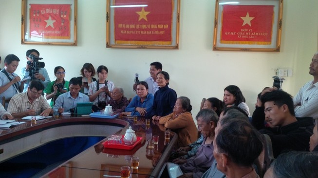 Phó giám đốc trung tâm quỹ đất Đà Nẵng trực tiếp xin lỗi dân