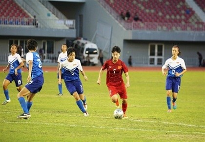 AFF Cup: Tuyển nữ Việt Nam giữ ngôi đầu bảng