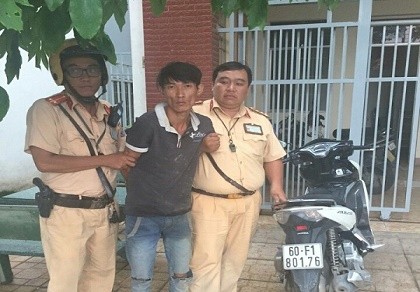 Theo dấu định vị suốt 100 km, tổ CSGT tóm gọn tên trộm xe