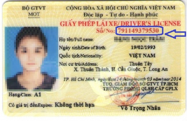 Cách kiểm tra giấy phép lái xe thật hay giả