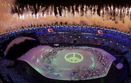 Chùm ảnh: Lễ khai mạc Olympic Rio diễn ra hoành tráng
