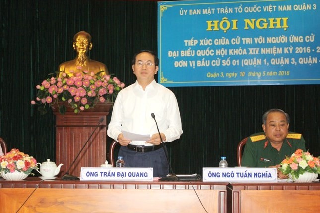 Chủ tịch nước Trần Đại Quang: Không dễ lôi những kẻ tham nhũng ra ánh sáng