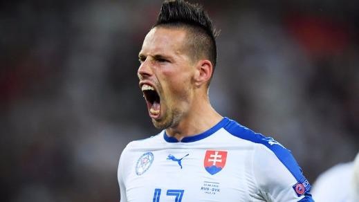 Trước trận Slovakia - Anh: Coi chừng 'sói ca' Marek Hamsik