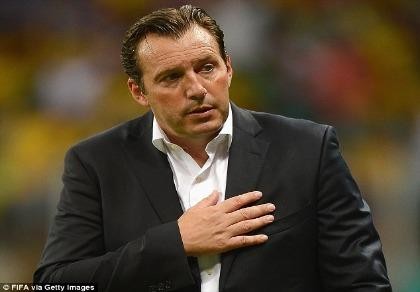 Bỉ chưa “trảm” HLV Marc Wilmots