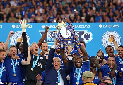 Trước lễ bốc thăm Champions League: Leicester 'cùng mâm' với các 'ông lớn'