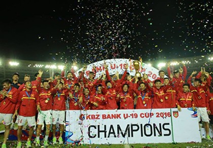U-19 Việt Nam vô địch giải quốc tế KBZ Bank