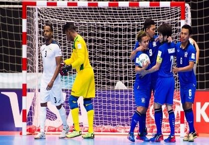 Futsal World Cup: Lội ngược dòng, Thái Lan đánh bại Cuba