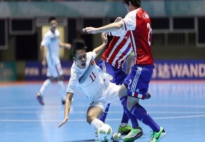 Futsal World Cup: Việt Nam thua 1-7 trước Paraguay