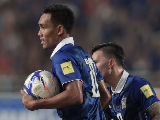 Vòng loại World Cup: Thái Lan có điểm